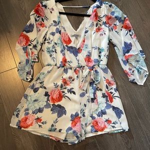 Floral Romper